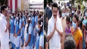 டிரைவர் காரை நிறுத்துங்கப்பானு கூறிய ஸ்டாலின்.. இன்ப அதிர்ச்சி அடைந்த ஒகேனக்கல் அரசு பள்ளி மாணவிகள் 