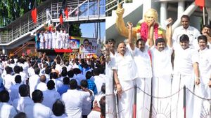 எதிர்பார்க்காத வரவேற்பு; 3 மணி நேரம் வாழ்த்துமழை; நெகிழ்ந்த திமுக ராஜ்யசபா வேட்பாளர் ராஜேஷ்குமார்..! 