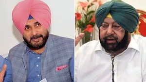 நவ்ஜோத்சிங் சித்துவுக்கு பாகிஸ்தானுடன் தொடர்பு- தேசபாதுகாப்புக்கே பெரும் ஆபத்து- அமரீந்தர்சிங் பகீர் 