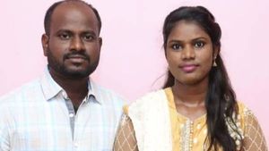 உறவினர் சாவுக்கு சென்ற காதல் கணவர் மாயம்.. கண்ணீர் அஞ்சலி போஸ்டரால் மனைவி அதிர்ச்சி.. ஆணவ கொலையா? 