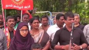முதல்வர் மு.க.ஸ்டாலின் குறித்து இழிவான பேச்சு-நாம் தமிழர் கட்சியின் முத்துராமன் மீது போலீசில் புகார்