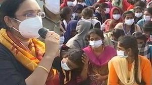  பெண் தொழிலாளர்கள் அனைவரும் நலம்.. மாவட்ட ஆட்சியர் சமாதானத்தால் முடிவுக்கு வந்த போராட்டம்