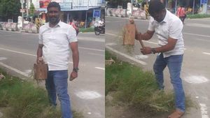 இப்படியும் ஒரு உடற்கல்வித் துறை இயக்குநரா?.. வைரலாகும் வீடியோ.. குவியும் பாராட்டுகள்