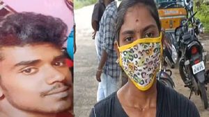 அபார்ஷன்.. நழுவிய காதல் கணவன்.. விரட்டி கொண்டு வந்த இளம்பெண்.. எஸ்.பி ஆபீஸ் முன்.. பரபர திண்டுக்கல் 