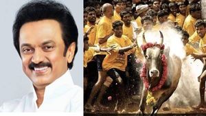 மதுரை ஜல்லிக்கட்டு திருவிழா...சிறப்பு விருந்தினராக பங்கேற்க முதல்வர் மு.க.ஸ்டாலினுக்கு அழைப்பு 