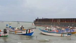 தூத்துக்குடியில் பரபரப்பு.. திடீரென கடற்கரையோரம் தரைதட்டிய சரக்கு கப்பல்.. என்ன நடந்தது? 