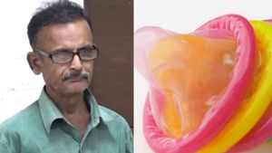 யூஸ் பண்ண ஆணுறையை.. கோயில் உண்டியலில் போட்ட 60 வயது ஆசாமி.. கொத்தாக தூக்கி சென்ற போலீஸ்..!