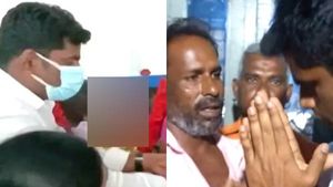 தஞ்சை பள்ளி மாணவியின் பெற்றோரை சந்தித்து அண்ணாமலை ஆறுதல்.. ரூ.10 லட்சம் நிதியுதவி! 