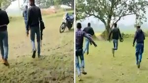 ஷாக்! தனது நிலத்தில் விளையாடிய குழந்தைகளை துப்பாக்கியால் சுட்டு விரட்டிய பாஜக அமைச்சரின் மகன் 