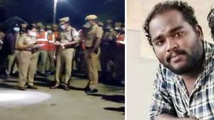  திண்டுக்கல் துப்பாக்கிச் சூட்டில் இளைஞர் சுட்டுக் கொலை- பதுங்கிய 4 பேர் அதிரடி கைது!