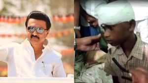 நம்மை காக்கும் 48 திட்டம் மூலம் உயிர் பிழைத்த சிறுவன்.. அக்கறையோடு நலம் விசாரித்த  முதல்வர் ஸ்டாலின்
