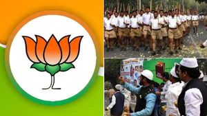 'பா.ஜ.க ஆட்சியில்தான் முஸ்லிம்கள் மகிழ்ச்சியாக உள்ளனர்'.. சொல்வது ஆர்.எஸ்.எஸ்.சின் இஸ்லாமிய பிரிவு 
