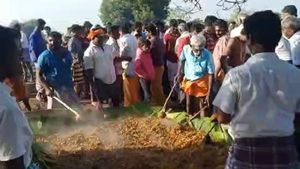 அடேங்கப்பா.. கிடா, சேவல்.. மெகா கறி விருந்து! ஆண்களுக்கு மட்டுமே அனுமதி! ஒன்று கூடிய 10 ஆயிரம் பேர் 
