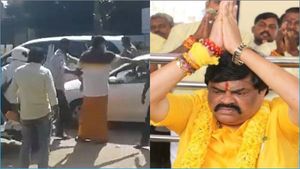 காவி வேட்டி- கலர் டீ சட்டை அணிந்து ஆளே மாறிப்போன ராஜேந்திர பாலாஜி.. 20 நாட்கள் சிக்காதது எப்படி? 