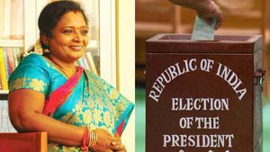 பெரிய கும்பிடு.. குடியரசு தலைவர் தேர்தலில் போட்டி? ஆளுநர் தமிழிசை சவுந்தரராஜன் 