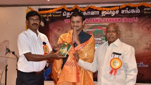  தெலுங்கானா தமிழ்ச் சங்க மூன்றாம் ஆண்டு விழா.. களைக்கட்டிய ஹைதராபாத்.. கலக்கல் விழா