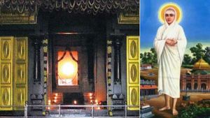 வடலூரில் ஏழு திரை விலக்கி ஒளிர்ந்த ஜோதி - அருட்பெருஞ்ஜோதி என முழக்கமிட்டு தரிசித்த பக்தர்கள் 