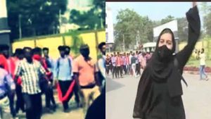 அறத்தின் சீற்றம்.. சிங்கத்தின் நடை.. ஓங்கிய கரம்.. தேசிய அளவில் டிரெண்டான மாணவி முஸ்கான்! 