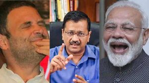 நல்ல காமெடி... சிரிப்பு, சிரிப்பா வருது...  மோடி, ராகுல் குறித்து அரவிந்த் கெஜ்ரிவால் கிண்டல்