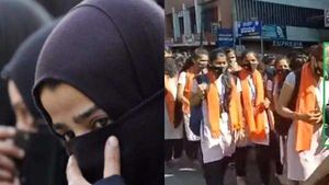 நோ ஹிஜாப், காவி ஷால்.. மைனாரிட்டி கல்வி நிறுவனங்களிலும் வந்தது தடை.. கர்நாடக அரசு புது உத்தரவு! 