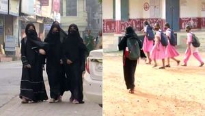 ஹிஜாப் விவகாரம்: கர்நாடகாவில் 10ஆம் வகுப்பு வரை  இன்று  பள்ளிகள் திறப்பு - உடுப்பியில் 144 தடை 