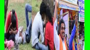  தாலியுடன் ரெடியாக இருந்த இந்து முன்னணியினர்.. தெறித்து ஓடிய காதல் ஜோடிகள்..மலைக்கோட்டையில் பரபரப்பு