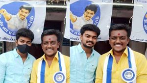 விஜய் சார் நீங்களா.. டூப் விஜயை களத்தில் இறக்கி லைக்ஸ் வாங்கிய வேட்பாளர்.. கப்பு முக்கியம் பிகிலு..!