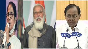 மோடியை விடாத கேசிஆர்.. மம்தா பாணியில் உ.பியில் களமிறங்க 