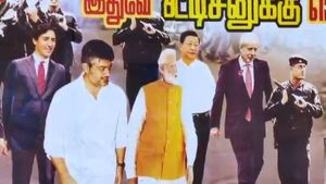 பிரதமர் மோடியுடன் கைகோர்த்த நடிகர் அஜித்குமார்..?  அட்ராசிட்டி செய்யும் “பாசக்கார” மதுரை ரசிகர்கள்..! 