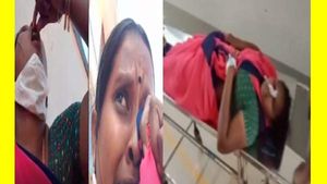 அழுதுகொண்டே ஒவ்வொரு மாத்திரையை விழுங்கி, தற்கொலைக்கு முயன்ற அங்கன்வாடி பெண்.. 