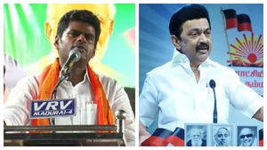 முதல்வர் நேரில் வராமல் காணொளியில்  பிரச்சாரம் செய்ய இதுதான் காரணமாம்.. சொல்கிறார் பாஜக அண்ணாமலை 