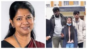 உக்ரைனில் தவிக்கும் தமிழக மாணவர்கள் அனைவரையும் மீட்க நடவடிக்கை - கனிமொழி உறுதி 