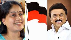 முதல்வர் யாரை காப்பாற்ற நினைக்கிறார்.. திமுகவிற்கு இந்து ஓட்டு வேண்டாமா.. ஆவேசமான பாஜக விஜயசாந்தி
