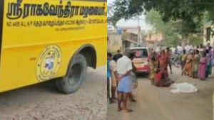 பள்ளி சென்ற முதல் நாளே இப்படியா?.. அம்மாவுக்கு டாட்டா காட்டிய குழந்தை பஸ் சக்கரத்தில் சிக்கி பலி! 