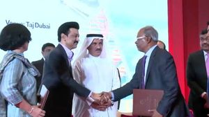 தமிழகத்தில் ரூ 1,600 கோடி அன்னிய முதலீடுகளை ஈர்க்க ஒப்பந்தம்.. ஸ்டாலின்  முன்னிலையில் கையெழுத்து 