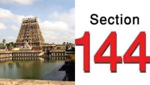 சிதம்பரத்தில்  பிறப்பிக்கப்பட்டிருந்த 144 தடை உத்தரவு வாபஸ் - கோட்டாட்சியர் அறிவிப்பு 