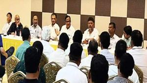 கோவா சட்டசபைத் தேர்தல் முடிவுகள் 2022:  வேட்பாளர்களை அடைகாக்கும் காங்கிரஸ் - ஹோட்டலில் பாதுகாப்பு 