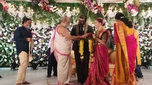  உக்ரைன் லுபோவ் Weds ஹைதராபாத் பிரதீக்.. தேசம் கடந்த நேசம்! 