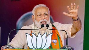 ஏழைகள் மகிழ்ச்சியாக இருக்காங்க..எதிர்கட்சிகள் அரசியல் செய்கின்றன.. பிரச்சரத்தில் பிரதமர் மோடி வேதனை 
