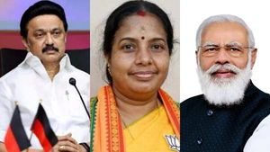 மோடிக்கு ஒரு நியாயம்.. ஸ்டாலினுக்கு ஒரு நியாயமா.. வானதி சீனிவாசனுக்கு வந்த கோபம் 