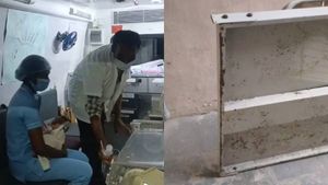 கொடுமை.. விருதுநகர் அரசு மருத்துவமனை கட்டில் உடைந்து.. பச்சிளம் குழந்தை தலையில் படுகாயம் 