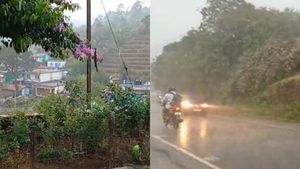 ஜில் ஜில் சாரல்.. கொட்டித் தீர்த்த கனமழை.. வெள்ளக் காடான ஊட்டி.. வெப்பச் சலனத்தால் நீடிக்குமா மழை? 