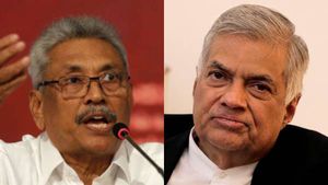இலங்கை: கோத்தபாய ராஜபக்சே பதவி விலக கோரி ரணிலின் ஐக்கிய தேசியக் கட்சியும் போராட்டத்தில் குதிக்கிறது 
