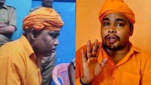  இஸ்லாமிய பெண்களுக்கு பாலியல் மிரட்டல்! 11 நாட்களுக்கு பின்.. உ.பி சாமியார் பஜ்ரங் முனி தாஸ் கைது 