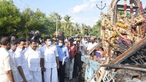 தஞ்சை திருவிழா கோர விபத்து! அரசியலாக்க சிலர் முயற்சி! அரசியல் செய்ய விரும்பவில்லை -முதல்வர் ஸ்டாலின்