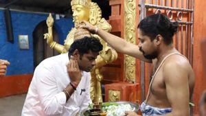 இலங்கை சீதை கோவிலில் அண்ணாமலை தரிசனம்... என்ன சொன்னார் தெரியுமா!
