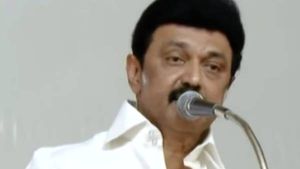 கருணாநிதி எம்ஜிஆரின் நட்பு... அரசியல் நாகரீகம் பற்றி தேனியில் நினைவு கூர்ந்த ஸ்டாலின் 