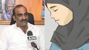 கல்விக் கூடங்கள் மட்டுமல்ல.. பொது இடங்களிலும் ஹிஜாப் அணிய தடை விதிக்க வேண்டும்! பாஜக நிர்வாகி பகீர்! 