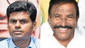 அண்ணாமலைக்கு தெரியல! திருவாரூர் தெற்கு ரத வீதிக்கு கருணாநிதி பெயர் வைப்பது நிறுத்தம்! -கேஎன் நேரு 