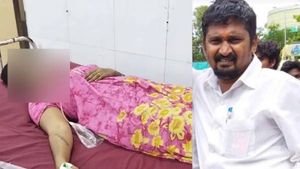 திருமணம் செய்துகொள்ளுமாறு தொல்லை கொடுத்த பாஜக நிர்வாகி.. விஷம் குடித்து தற்கொலைக்கு முயன்ற இளம்பெண்!